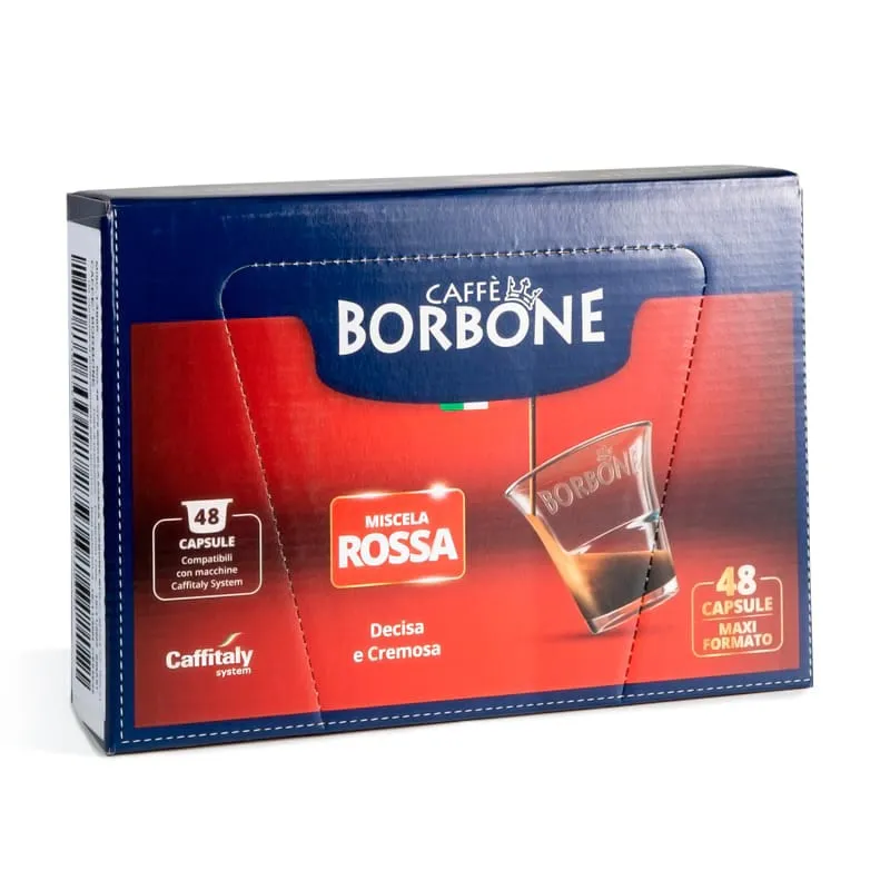 48 Borbone Rosso Caffitaly