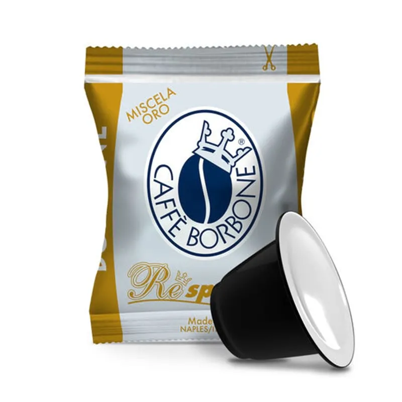 100 Borbone Oro Nespresso