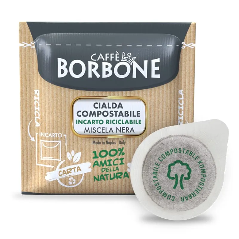 100 Borbone Nero Cialda 44