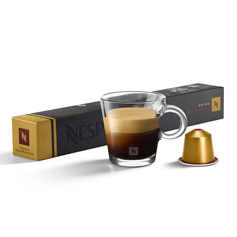 10 Volluto Dek Nespresso Originali