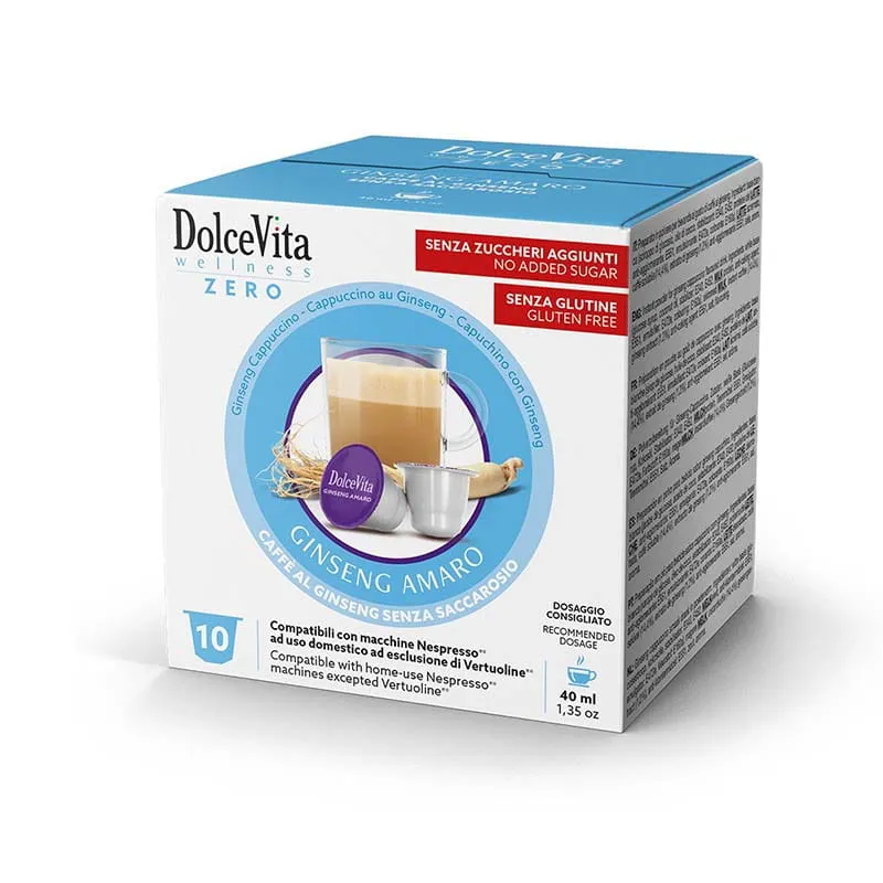 10 Ginseng Amaro Nespresso Dolce Vita