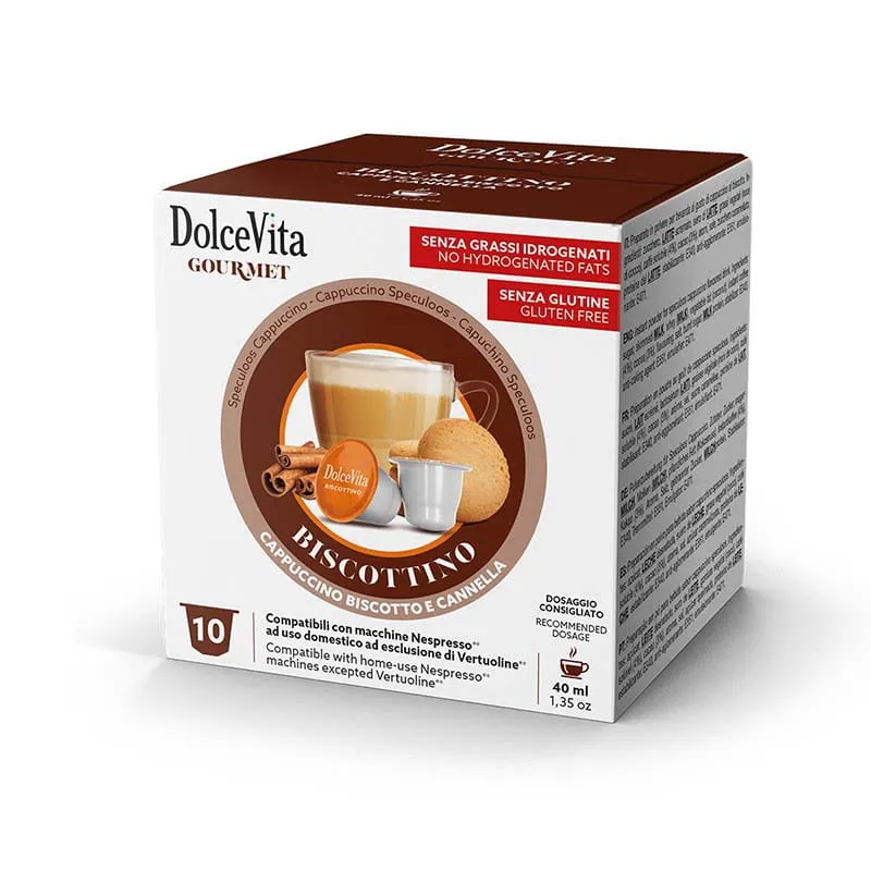 10 Biscottino Nespresso Dolce Vita