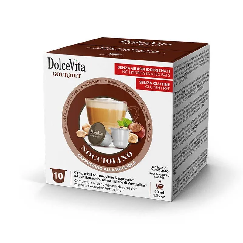 10 Nocciolino Nespresso Dolce Vita