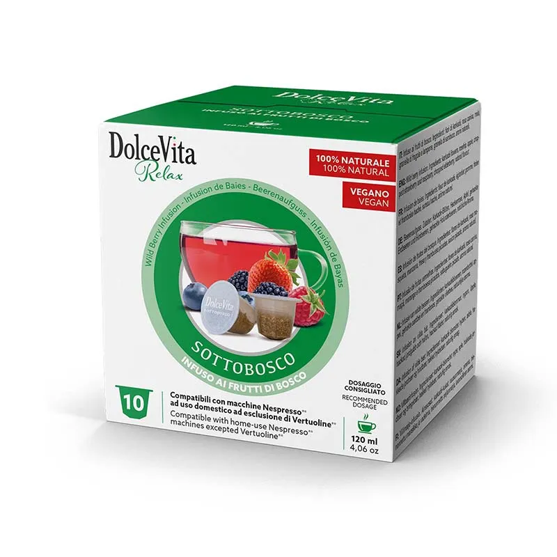 10 Sottobosco Nespresso Dolce Vita