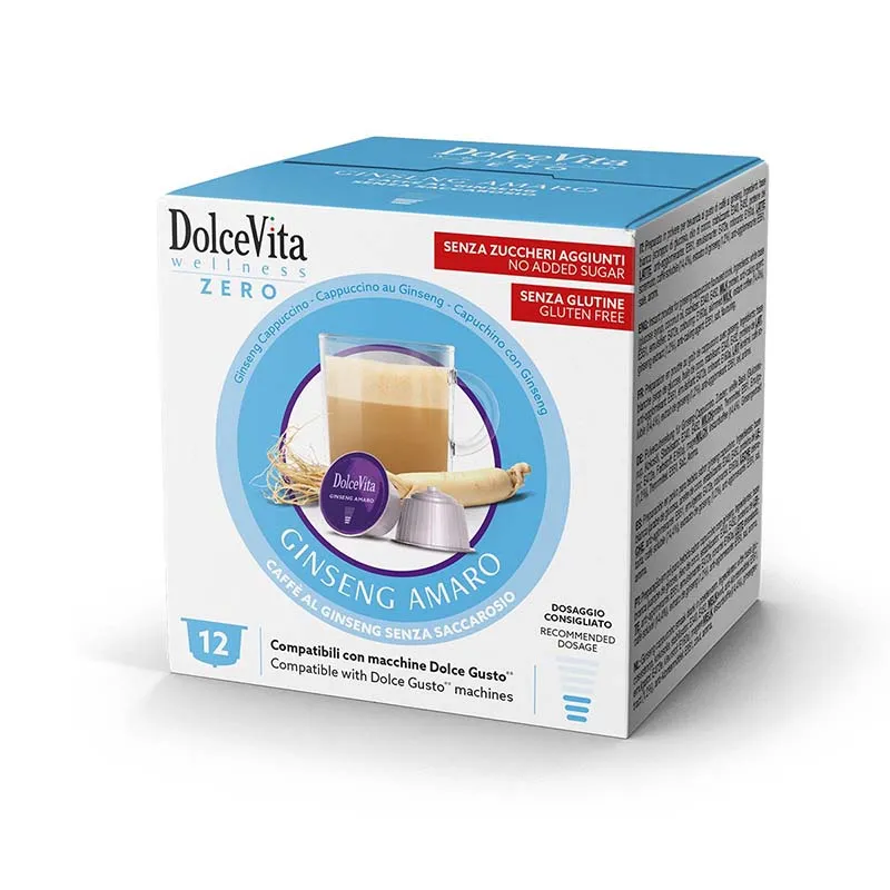 12 Ginseng Amaro Nescafè Dolce Gusto Dolce Vita