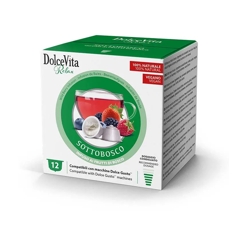12 Sottobosco Nescafè Dolce Gusto Dolce Vita