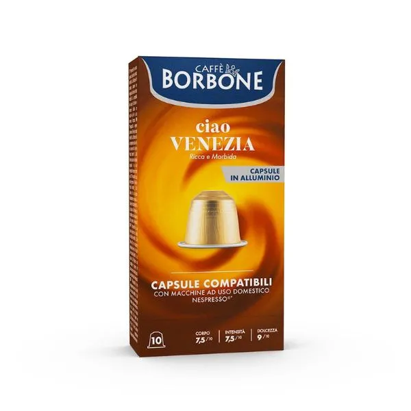 10 Borbone Venezia Nespresso Alluminio