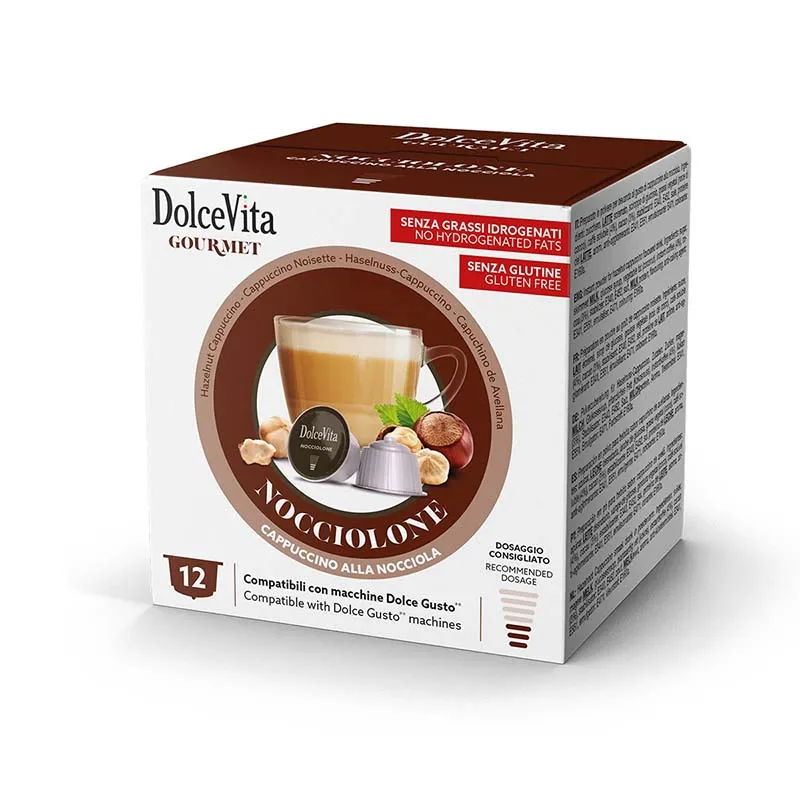 12 Nocciolone Nescafè Dolce Gusto Dolce Vita