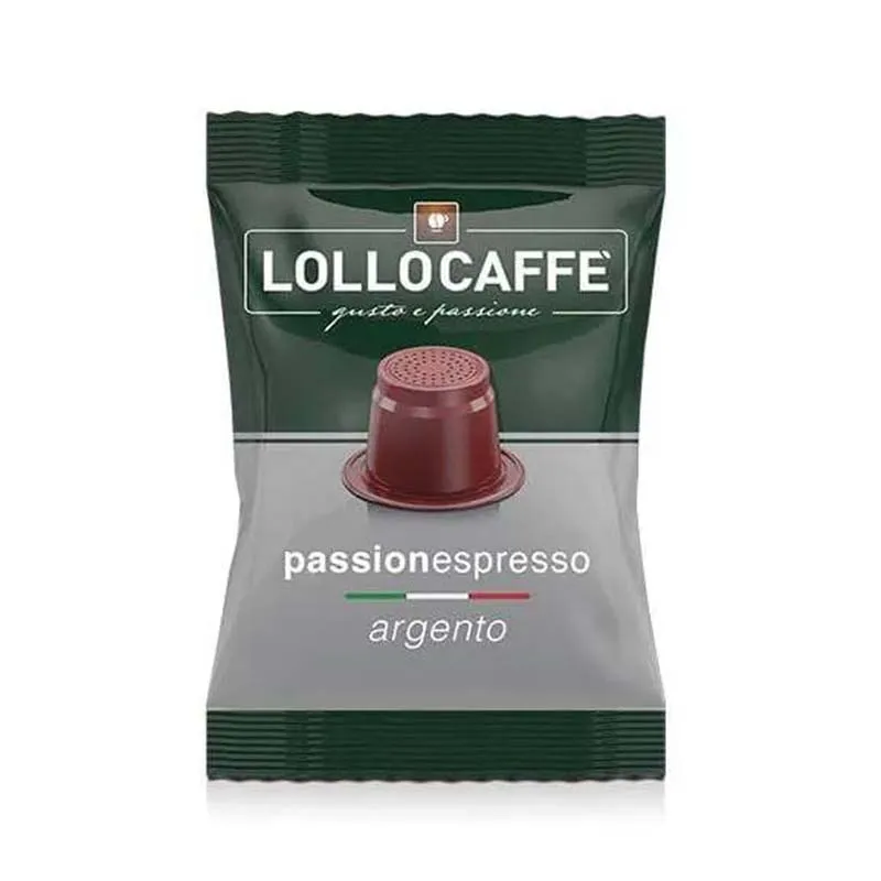 100 Lollo Argento Nespresso