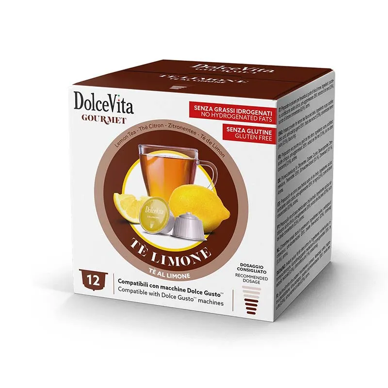 12 Tè Limone Nescafè Dolce Gusto Dolce Vita