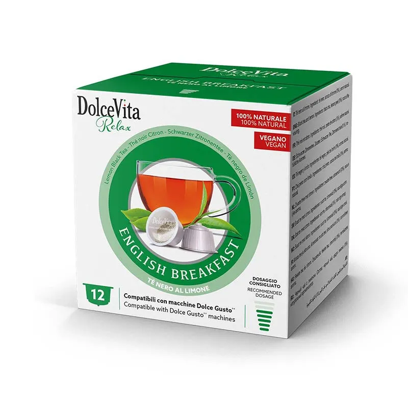 8 English Breakfast Nescafè Dolce Gusto Dolce Vita