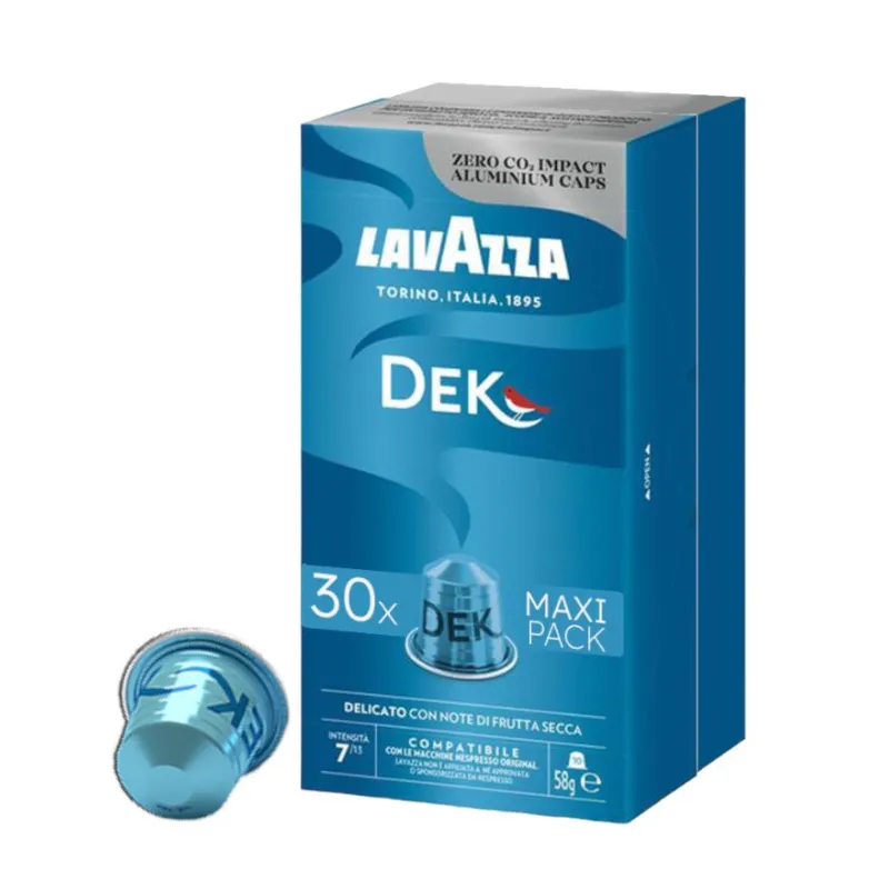 30 Lavazza Dek Nespresso