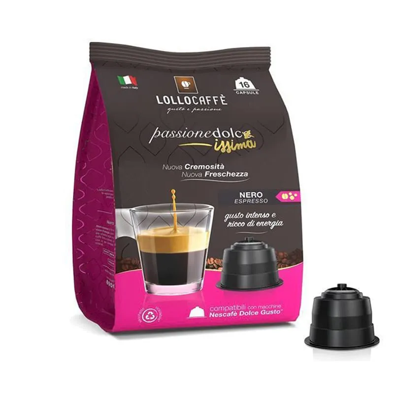 16 Lollo Nero Dolce Gusto